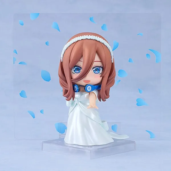 The Quintessential Quintuplets Nendoroid Action Figure Miku Nakano: Wedding Dress Ver. 10 cm